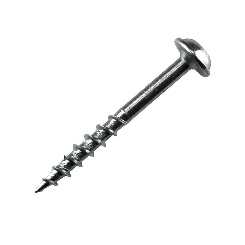 1 ¼”  #8 Washer Head Wood Screws